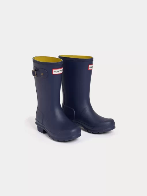 Child Bonpoint Shoes | X Hunter Rubber Boots Navy
