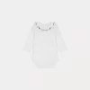 Newborn & Baby Bonpoint Onesies And Pajamas | X Khaite Bird Onesie White