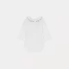Newborn & Baby Bonpoint Onesies And Pajamas | X Khaite Bird Onesie White