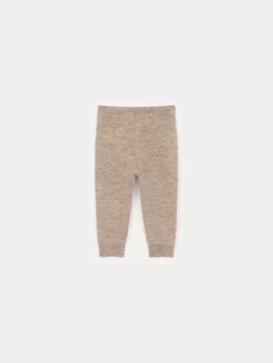 Newborn & Baby Bonpoint Leggings And Socks | X Khaite Louno Leggings Mottled Beige
