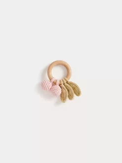 Newborn & Baby Bonpoint Childcare | X Myum Becherrymini Rattle Bubblegum Pink