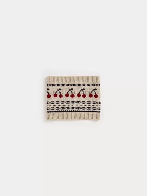 Child Bonpoint Accessories | Bothilde Snood Heathered Gray