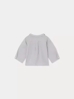 Newborn & Baby Bonpoint Tops | Boubou Shirt Grey Stripes
