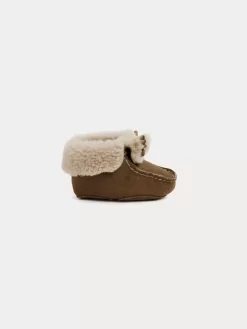 Newborn & Baby Bonpoint Shoes | Boule Soft Shoes Chestnut