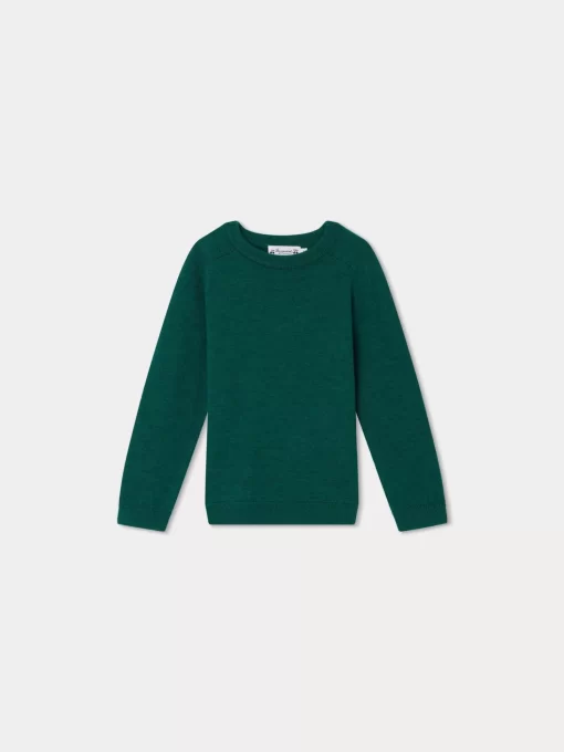 Child Bonpoint Cardigans And Sweaters | Bowen Sweater Green
