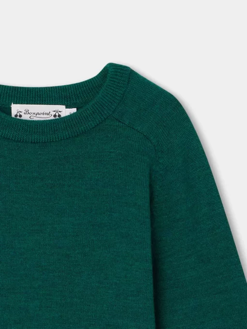 Child Bonpoint Cardigans And Sweaters | Bowen Sweater Green