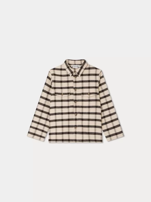 Child Bonpoint Tops | Boy Shirt Ecru
