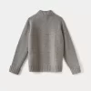 Child Bonpoint Cardigans And Sweaters | Boys' Cashmere Cardigan Heathered Gray