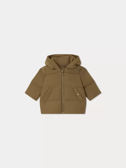 Newborn & Baby Bonpoint Outerwear | Bozen Down Jacket Khaki