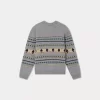 Child Bonpoint Cardigans And Sweaters | Branco Sweater Grey-Blue Multicolored