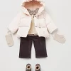 Newborn & Baby Bonpoint Outerwear | Brandy Down Jacket Powdered Rose