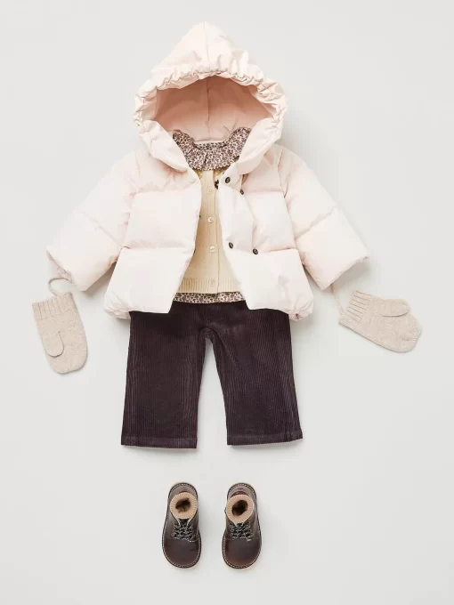 Newborn & Baby Bonpoint Outerwear | Brandy Down Jacket Powdered Rose