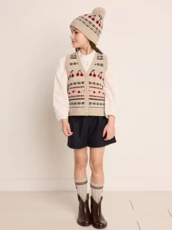 Child Bonpoint Accessories | Brigitte Hat Alabaster White