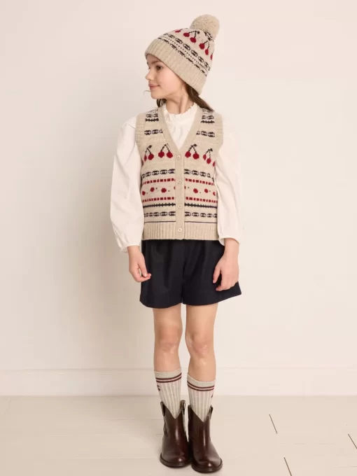 Child Bonpoint Accessories | Brigitte Hat Alabaster White