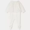 Newborn & Baby Bonpoint Onesies And Pajamas | Brise Pajamas White Milk