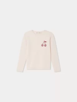 Child Bonpoint Cardigans And Sweaters | Brunelle Sweater Pale Pink