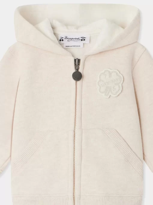 Newborn & Baby Bonpoint Sweaters And Cardigans | Bud Sweatshirt Ivory