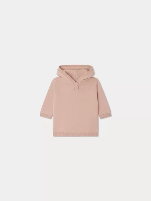 Newborn & Baby Bonpoint Outerwear | Burnoose Pink Blush