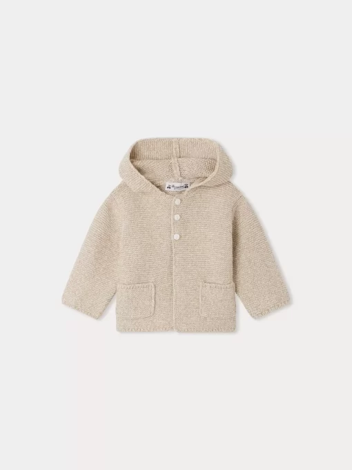 Newborn & Baby Bonpoint Outerwear | Burnou Atexane Praline