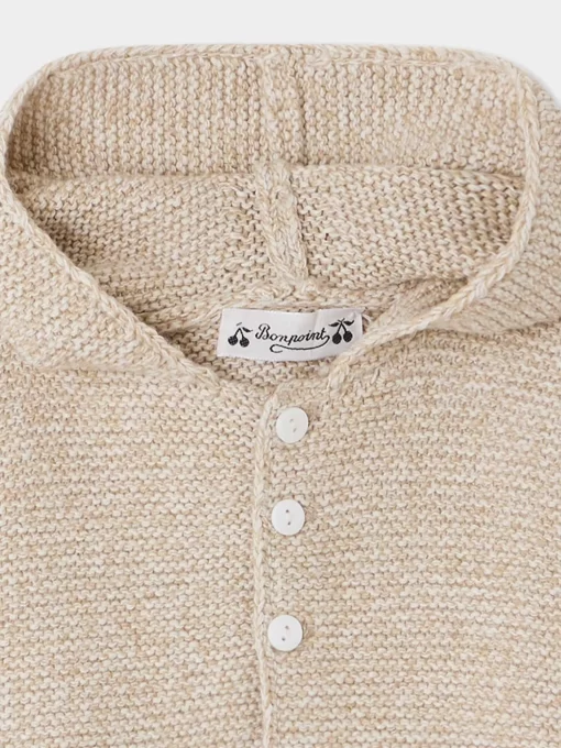 Newborn & Baby Bonpoint Outerwear | Burnou Atexane Praline