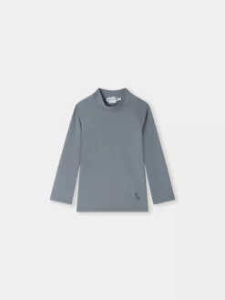 Child Bonpoint Swimwear | Caius Uv Protection T-Shirt Medium Gray