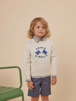 Child Bonpoint Bottoms | Calvin Shorts Northern Blue