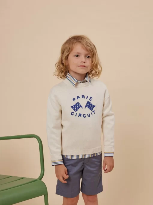 Child Bonpoint Bottoms | Calvin Shorts Northern Blue