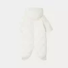 Newborn & Baby Bonpoint Outerwear | Caramelo Snowsuit Milk White