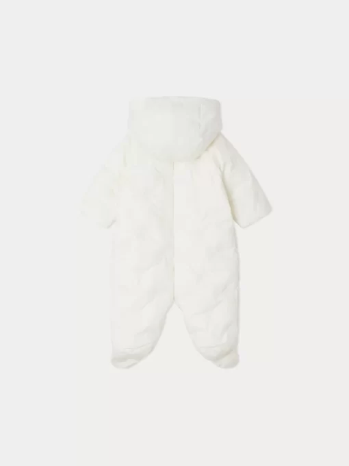 Newborn & Baby Bonpoint Outerwear | Caramelo Snowsuit Milk White