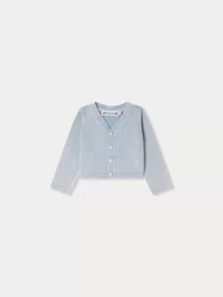 Newborn & Baby Bonpoint Sweaters And Cardigans | Cardigan Aymar Ciel
