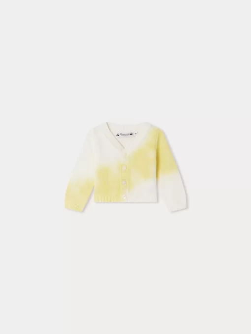 Newborn & Baby Bonpoint Sweaters And Cardigans | Cardigan Aymar Ecru