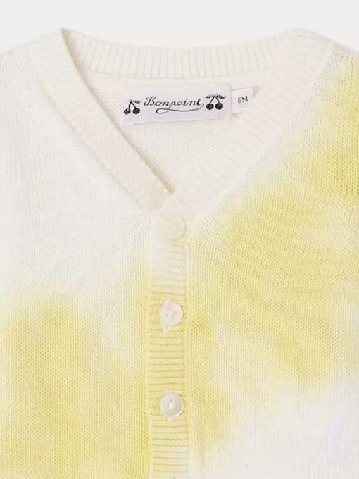 Newborn & Baby Bonpoint Sweaters And Cardigans | Cardigan Aymar Ecru