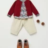 Newborn & Baby Bonpoint Sweaters And Cardigans | Cardigan Carina Bordeaux