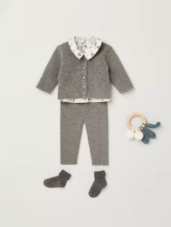 Newborn & Baby Bonpoint Sweaters And Cardigans | Cardigan Daevon Marron