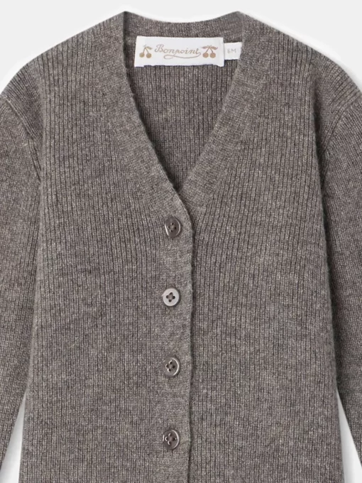 Newborn & Baby Bonpoint Sweaters And Cardigans | Cardigan Daevon Marron