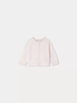 Newborn & Baby Bonpoint Sweaters And Cardigans | Cardigan Fadi Rose