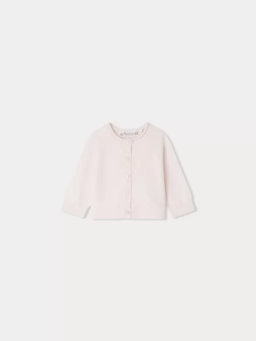 Newborn & Baby Bonpoint Sweaters And Cardigans | Cardigan Fadi Rose