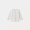 Newborn & Baby Bonpoint Sweaters And Cardigans | Cardigan Milk White
