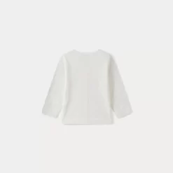 Newborn & Baby Bonpoint Sweaters And Cardigans | Cardigan Milk White