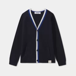 Child Bonpoint Cardigans And Sweaters | Cardigan Navy