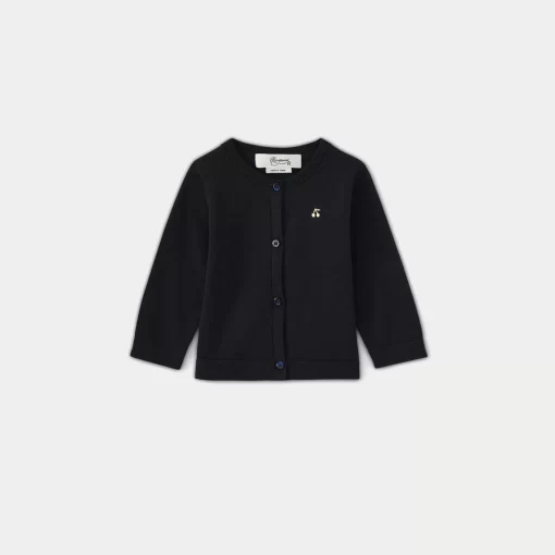 Newborn & Baby Bonpoint Sweaters And Cardigans | Cardigan Navy