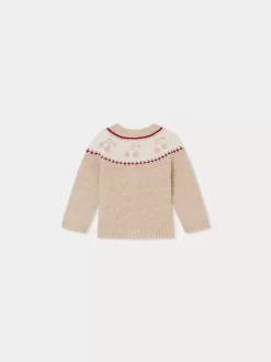 Newborn & Baby Bonpoint Sweaters And Cardigans | Cardigan Tatiana Ecru