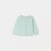 Newborn & Baby Bonpoint Sweaters And Cardigans | Cardigan Teyana Bleu Aqua
