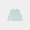 Newborn & Baby Bonpoint Sweaters And Cardigans | Cardigan Teyana Bleu Aqua