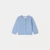 Newborn & Baby Bonpoint Sweaters And Cardigans | Cardigan Teyana Bleu Du Nord
