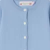 Newborn & Baby Bonpoint Sweaters And Cardigans | Cardigan Teyana Bleu Du Nord