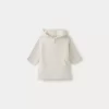 Newborn & Baby Bonpoint Outerwear | Cashmere Burnoose For Baby Milk White