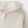 Newborn & Baby Bonpoint Outerwear | Cashmere Burnoose For Baby Milk White