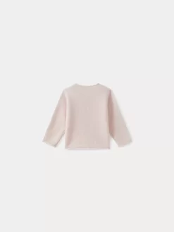 Newborn & Baby Bonpoint Sweaters And Cardigans | Cashmere Cardigan For Baby Pale Pink