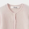 Newborn & Baby Bonpoint Sweaters And Cardigans | Cashmere Cardigan For Baby Pale Pink